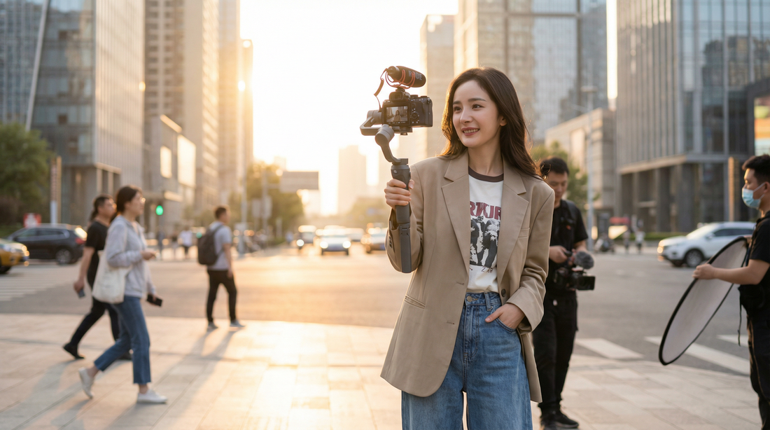 糖心vlog 糖心vlog城市街拍视频教程 | 手持稳定器拍摄技巧
